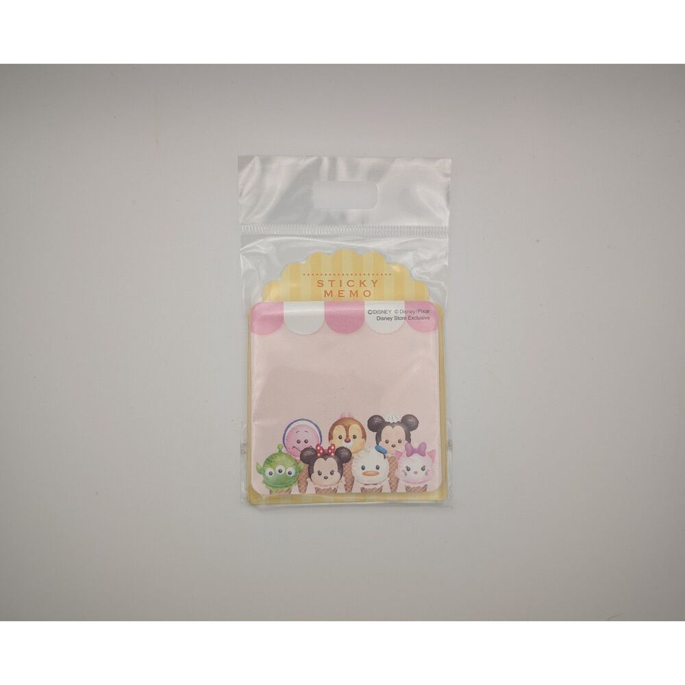 Disney Store Exclusive Tsum Tsum Sticky Memo Pad – New Sealed